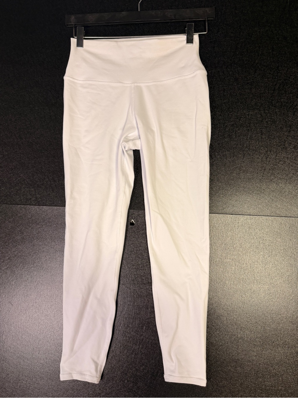 Alo Yoga 7/8 High-Waist Airbrush Leggings White Size M 24” Inseam